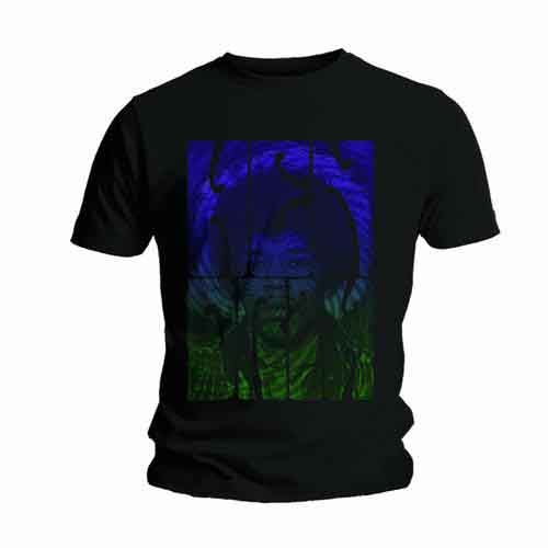 Jimi Hendrix Unisex T-Shirt: Swirly Text [1]