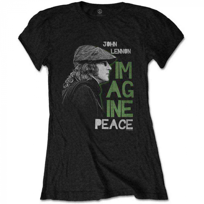 John Lennon Ladies T-Shirt: Imagine Peace [1]