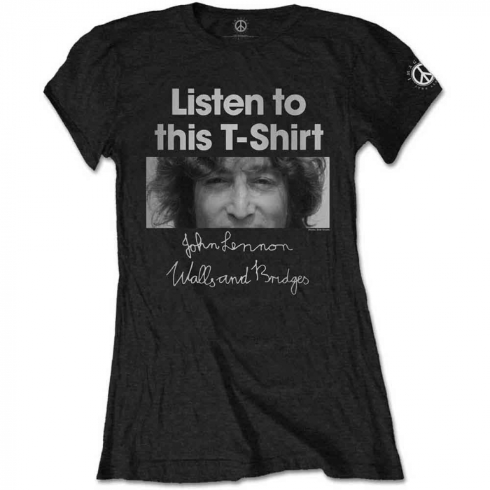 John Lennon Ladies T-Shirt: Listen [1]