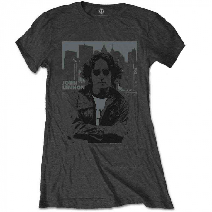 John Lennon Ladies T-Shirt: Skyline [1]