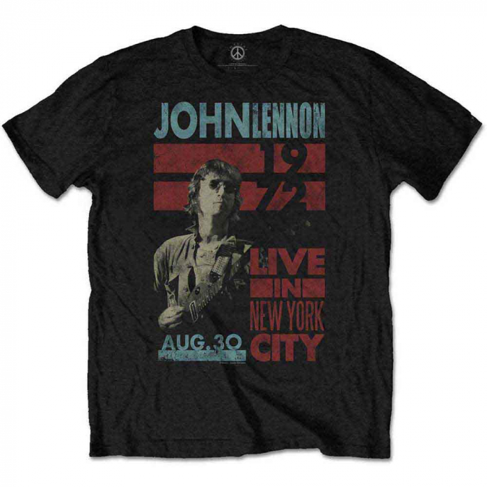 John Lennon Unisex T-Shirt: Live In New York City [1]