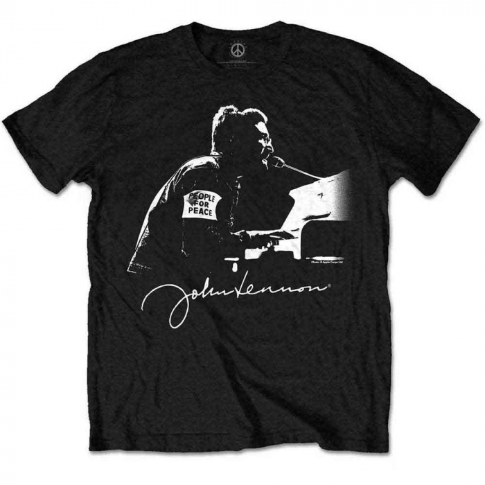 John Lennon Unisex T-Shirt: People For Peace [1]