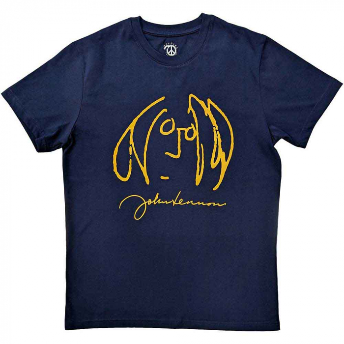 John Lennon Unisex T-Shirt: Self Portrait [1]