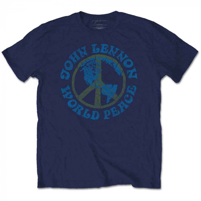 John Lennon Unisex T-Shirt: World Peace [1]