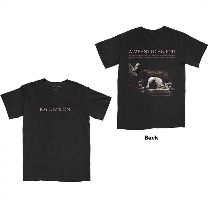 Joy Division Unisex T-Shirt: A Means To An End (Back Print) [1]