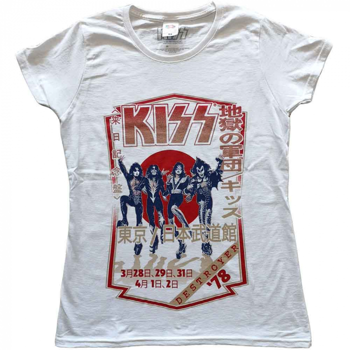KISS Ladies T-Shirt: Destroyer Tour '78 [1]