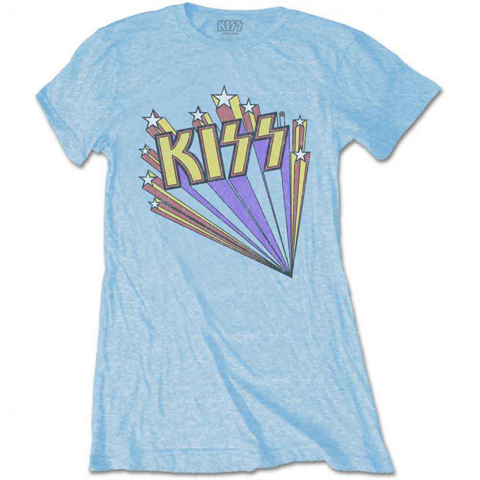 KISS Ladies T-Shirt: Stars [1]