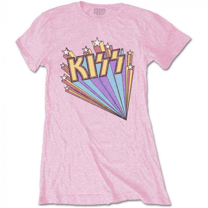 KISS Ladies T-Shirt: Stars [1]