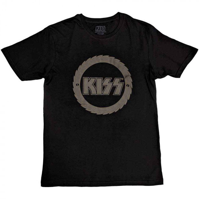 KISS Unisex Hi-Build T-Shirt: Buzzsaw Logo [1]