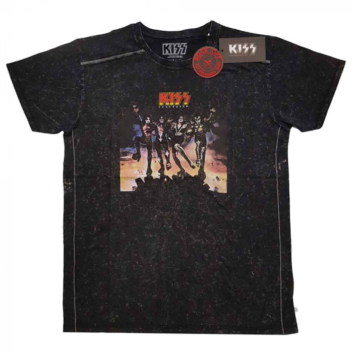 KISS Unisex T-Shirt: Destroyer (Wash Collection) [1]