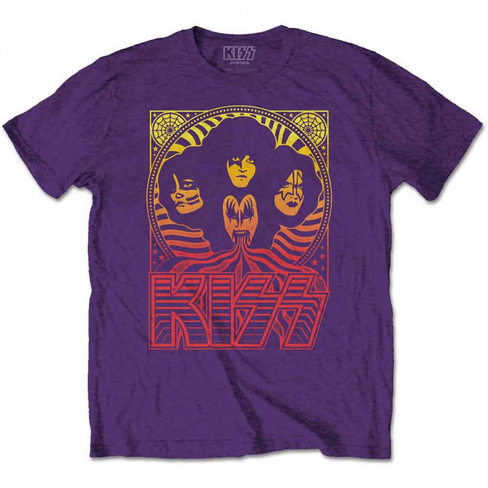 KISS Unisex T-Shirt: Gradient Group [1]