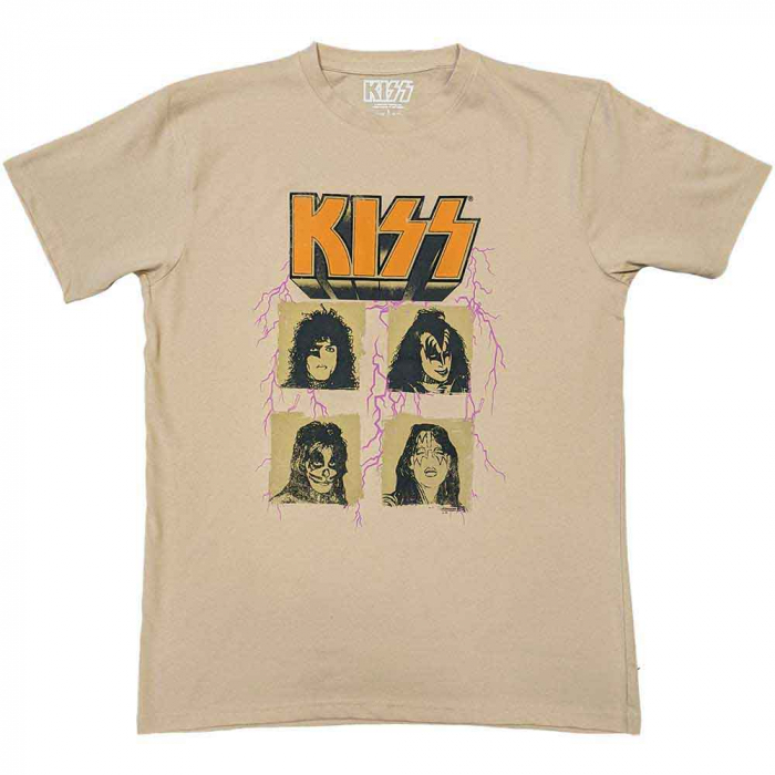 KISS Unisex T-Shirt: Lightning Photo [1]