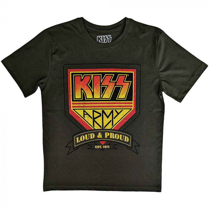 KISS Unisex T-Shirt: Loud & Proud [1]
