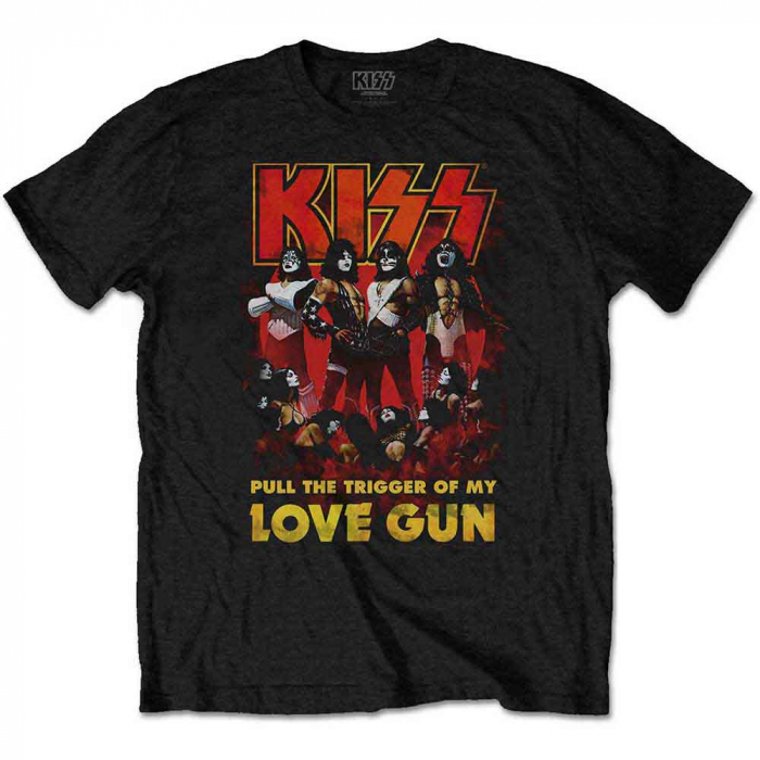 KISS Unisex T-Shirt: Love Gun Glow [1]