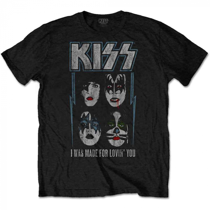 KISS Unisex T-Shirt: Made For Lovin' You [1]
