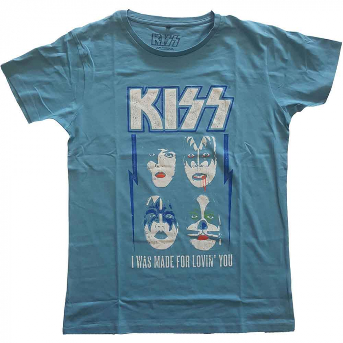KISS Unisex T-Shirt: Made For Lovin' You [1]