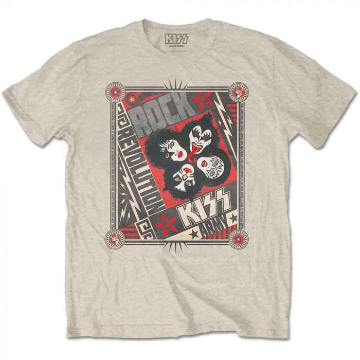 KISS Unisex T-Shirt: Rock Revolution [1]