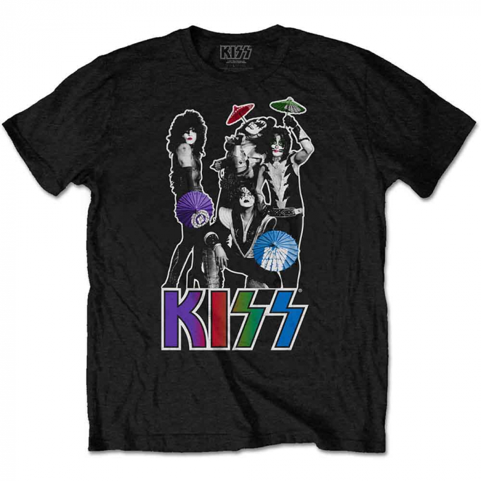 KISS Unisex T-Shirt: Umbrellas [1]