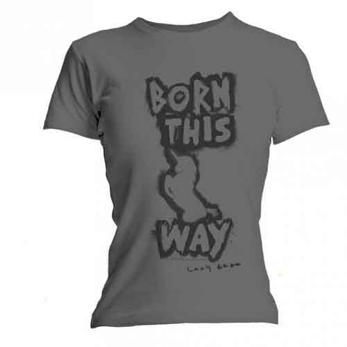 Lady Gaga Ladies T-Shirt: Born This Way [1]
