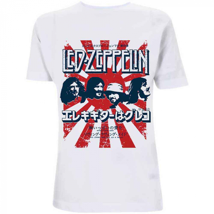 Led Zeppelin Unisex T-Shirt: Japanese Burst [1]