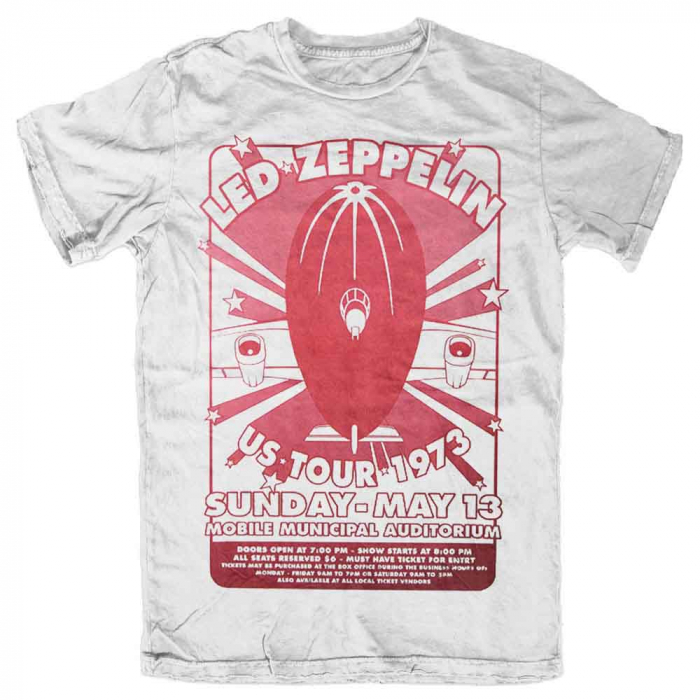 Led Zeppelin Unisex T-Shirt: Mobile Municipal [1]