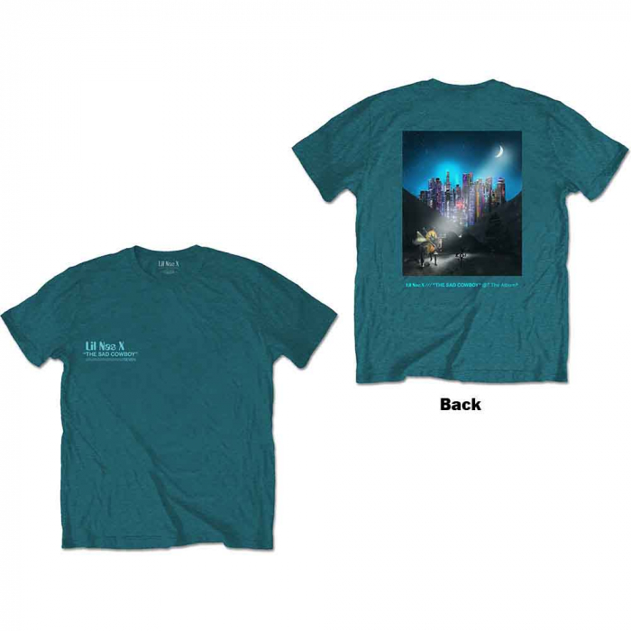 Lil Nas X Unisex T-Shirt: Album (Back Print) [1]