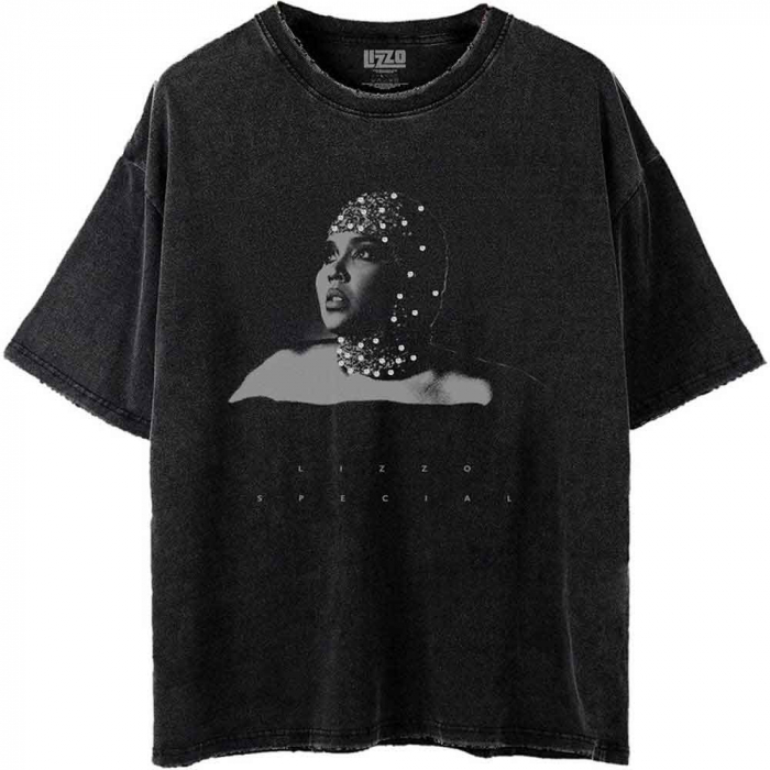 Lizzo Unisex T-Shirt: Special B&W Photo (Wash Collection) [1]