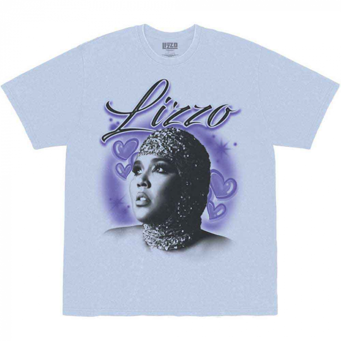 Lizzo Unisex T-Shirt: Special Hearts Airbrush [1]