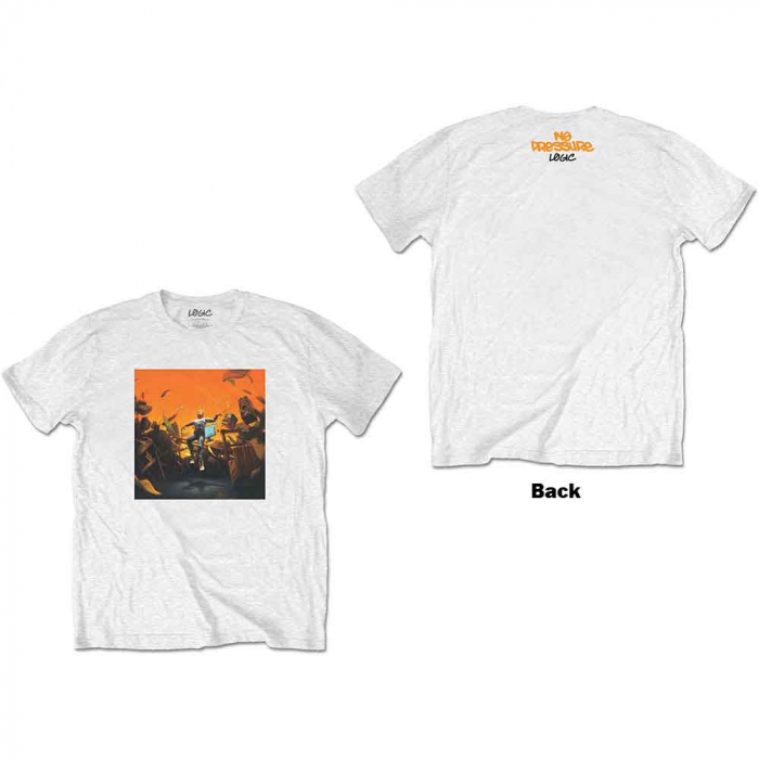 Logic Unisex T-Shirt: No Pressure (Back Print) [1]