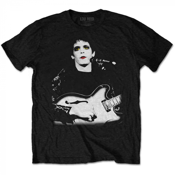 Lou Reed Unisex T-Shirt: Bleached Photo [1]