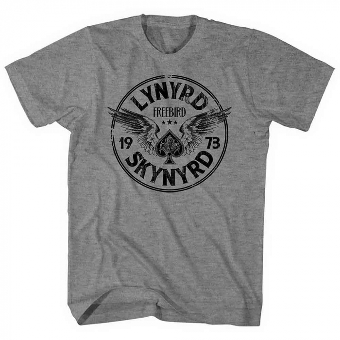 Lynyrd Skynyrd Unisex T-Shirt: Freebird '73 Wings [1]