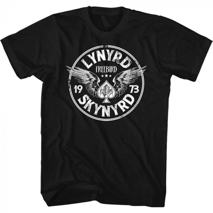 Lynyrd Skynyrd Unisex T-Shirt: Freebird '73 Wings [1]