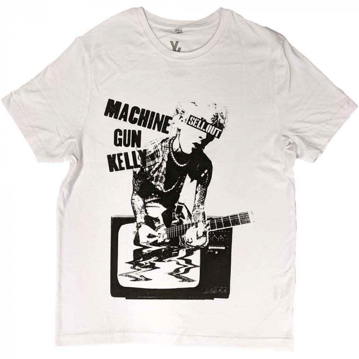 Machine Gun Kelly Unisex T-Shirt: TV Warp [1]