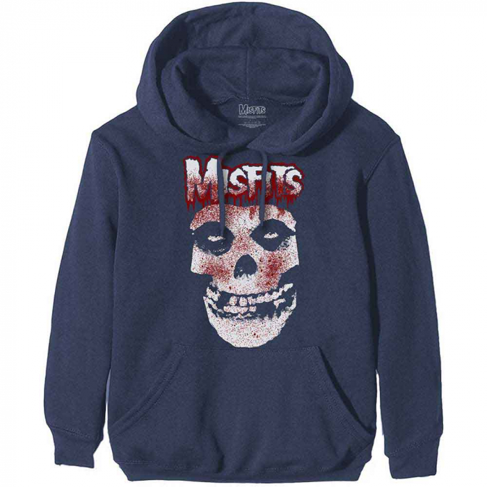 Misfits Unisex Pullover Hoodie: Blood Drip Skull [1]