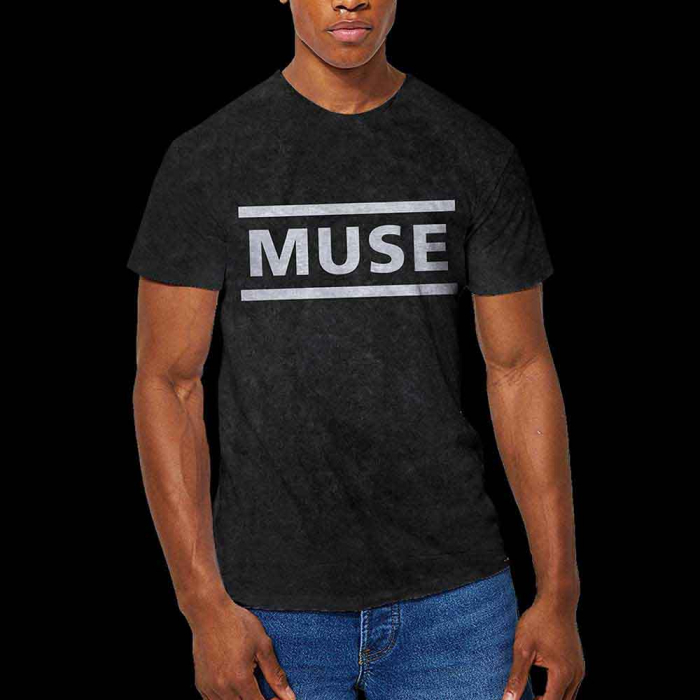 Muse Unisex T-Shirt: Logo (Wash Collection) [1]