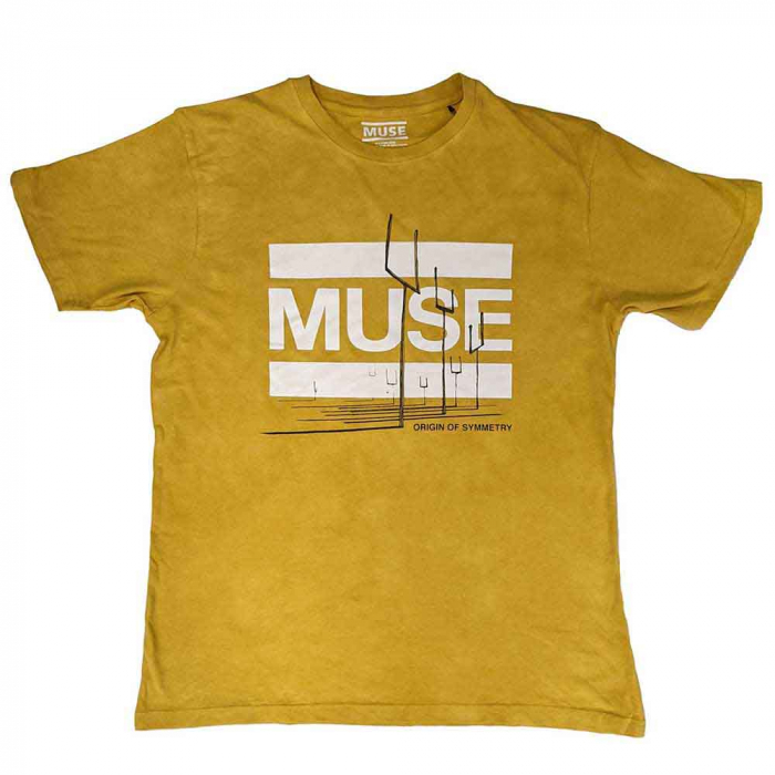 Muse Unisex T-Shirt: Origin of Symmetry (Wash Collection) [1]