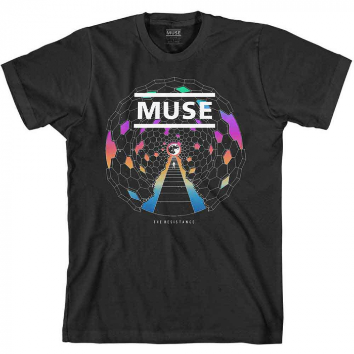Muse Unisex T-Shirt: Resistance Moon [1]