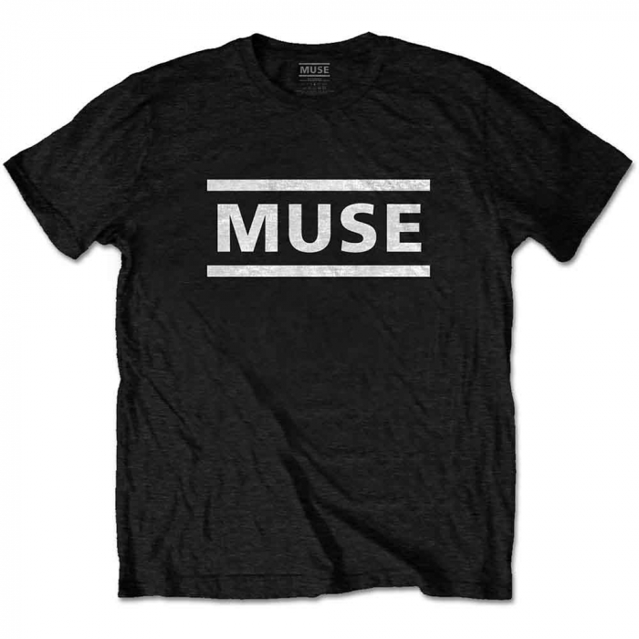 Muse Unisex T-Shirt: White Logo [1]