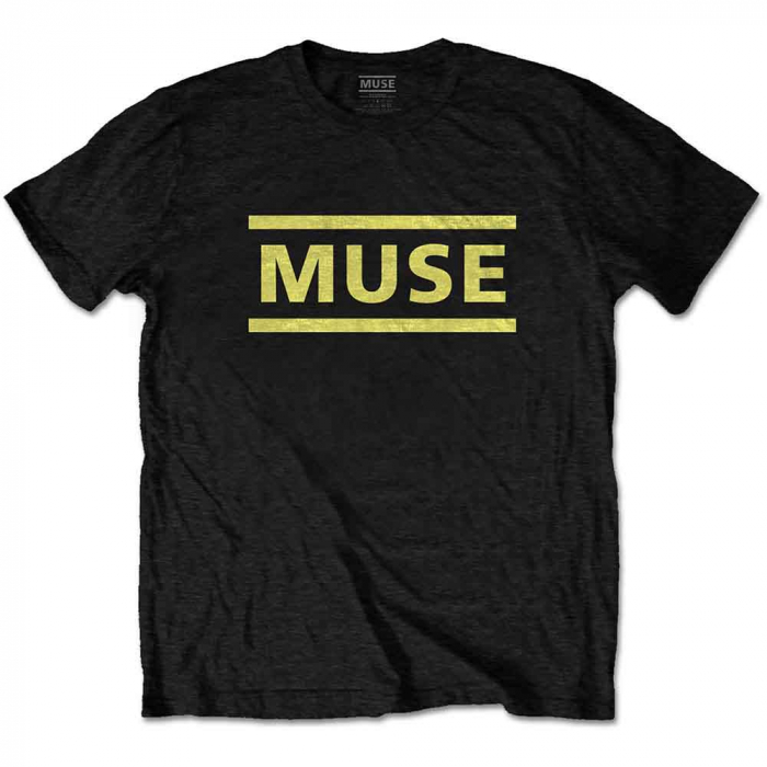 Muse Unisex T-Shirt: Yellow Logo [1]