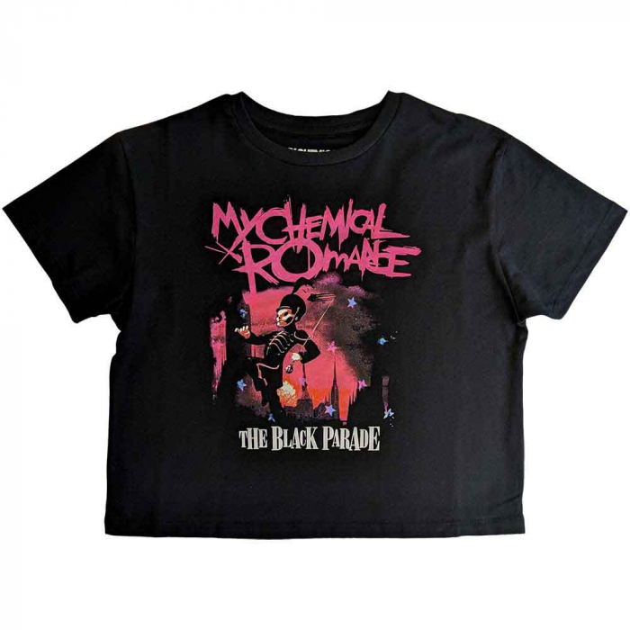 My Chemical Romance Ladies Crop Top: March [1]