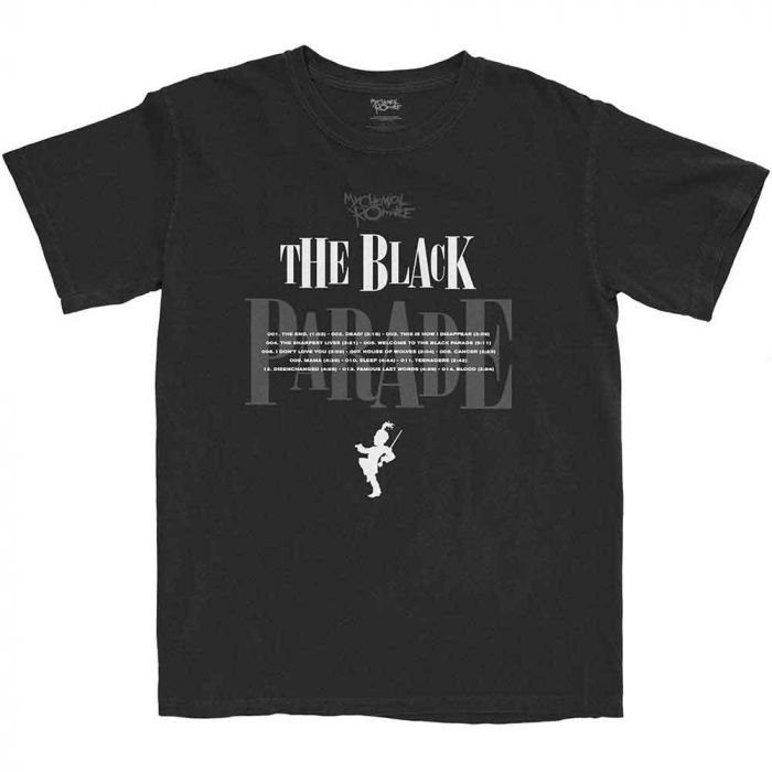 My Chemical Romance Unisex T-Shirt: Track Listing [1]
