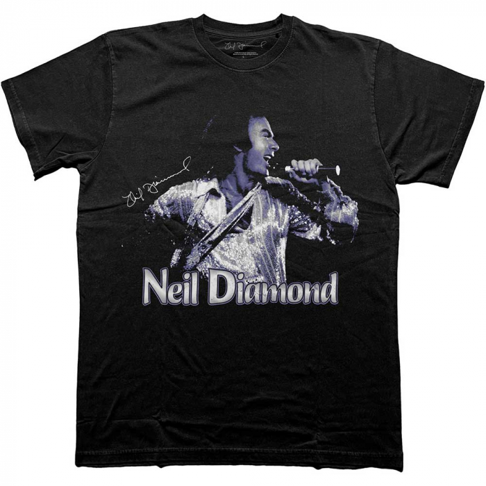 Neil Diamond Unisex T-Shirt: Singing [1]