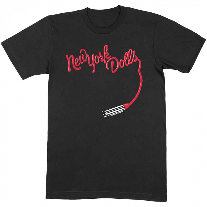 New York Dolls Unisex T-Shirt: Lipstick Logo [1]
