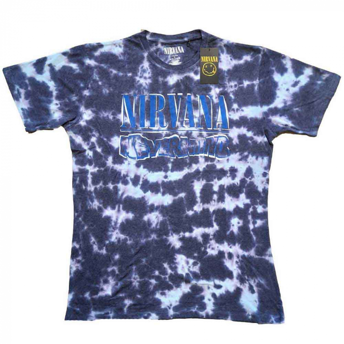 Nirvana Kids T-Shirt: Nevermind Wavy Logo (Wash Collection) (1-2 Years) [1]