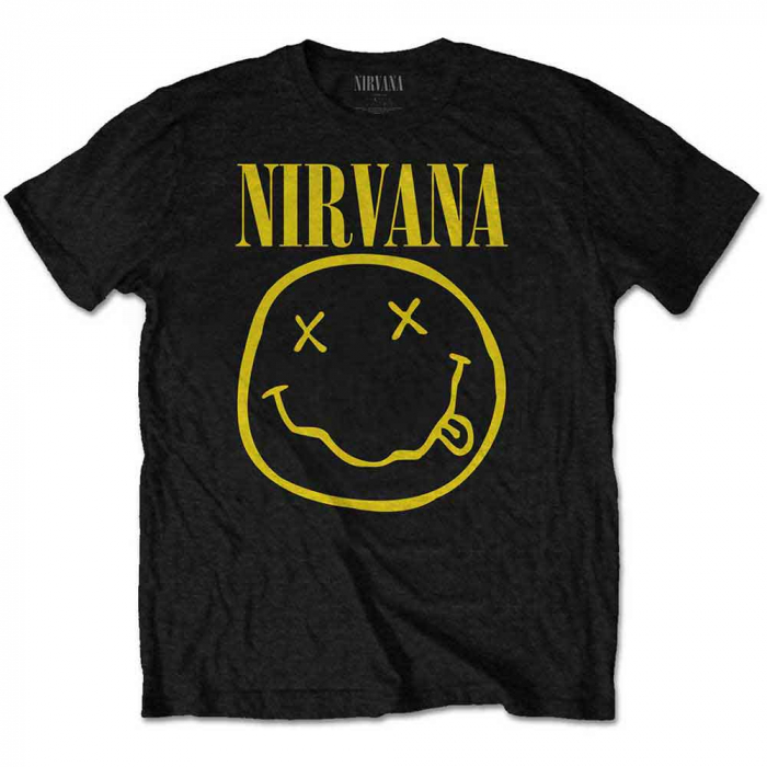 Nirvana Kids T-Shirt: Yellow Happy Face (1-2 Years) [1]