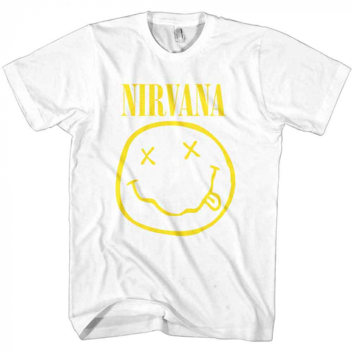Nirvana Kids T-Shirt: Yellow Happy Face (3-4 Years) [1]