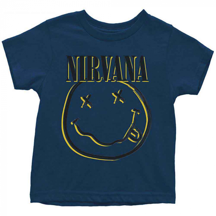 Nirvana Kids Toddler T-Shirt: Inverse Happy Face (12 Months) [1]