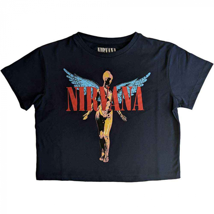 Nirvana Ladies Crop Top: Angelic [1]