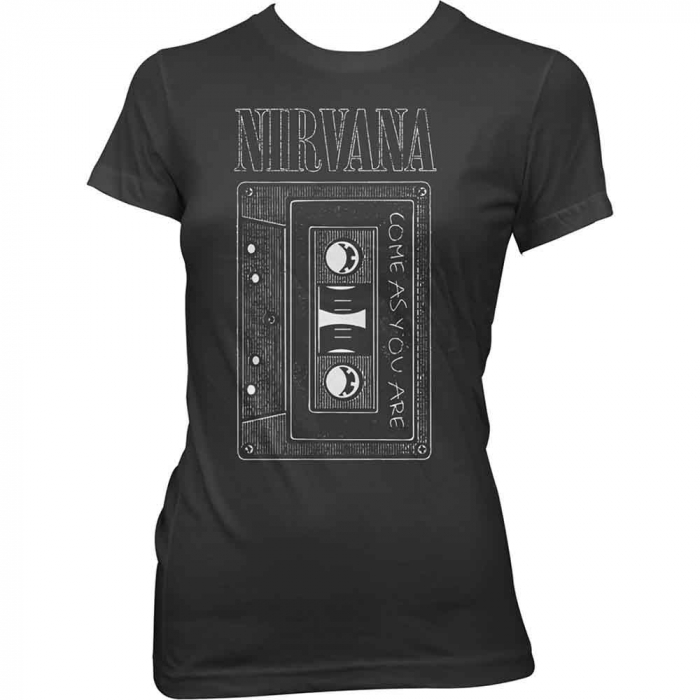 Nirvana Ladies T-Shirt: As You Are Tape [1]