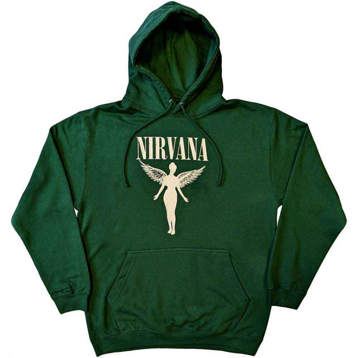Nirvana Unisex Pullover Hoodie: Angelic Mono [1]